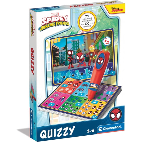 16805MB-Clementoni 16805 Quizz Básico Spidey Amazing Friends.webp